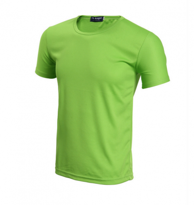 SKT001 Manufacture of solid color sports t-shirts Supply moisture wicking T-shirts Online ordering Sweatshirts 190G full polyester pinhole cloth Sweatshirt manufacturer T-shirt price t-shirt design Price t shirt offer t-shirt wholesale price detail view-1